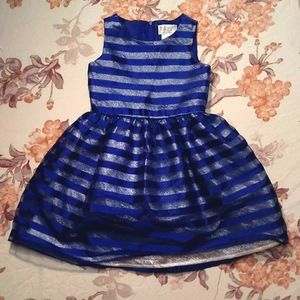 Girls Blush by Us Angels Blue Formal Dress 6X – Sheer & Shimmer Skirt